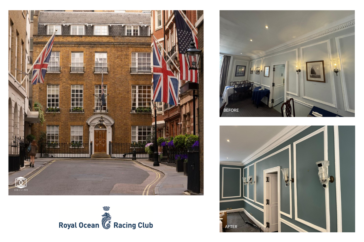 In progress Royal Ocean Racing Club.